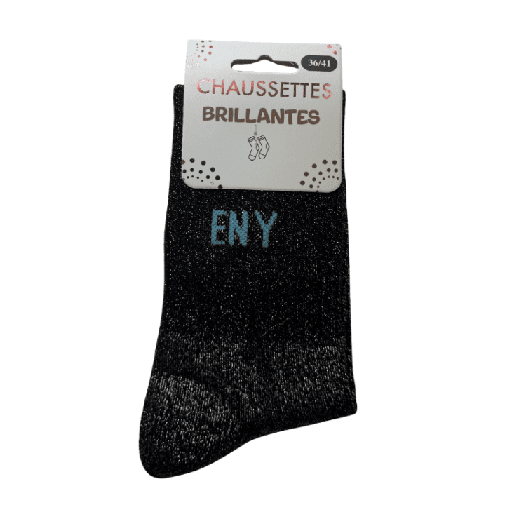 Chaussettes à paillettes En Y