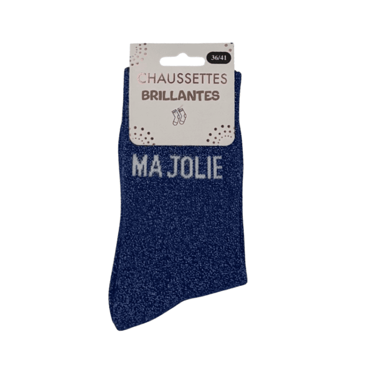 Chaussettes à paillettes ma jolie
