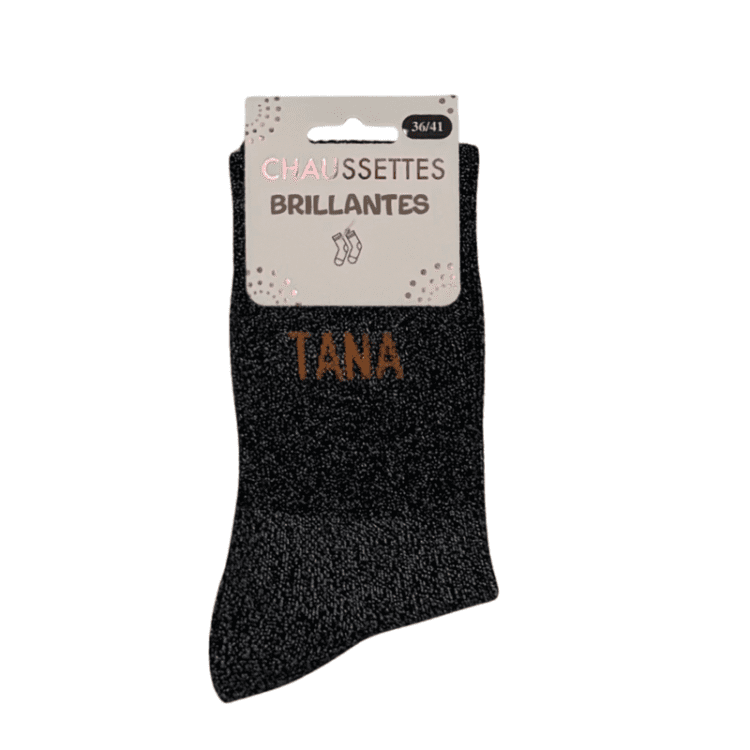 Chaussettes à paillettes tana