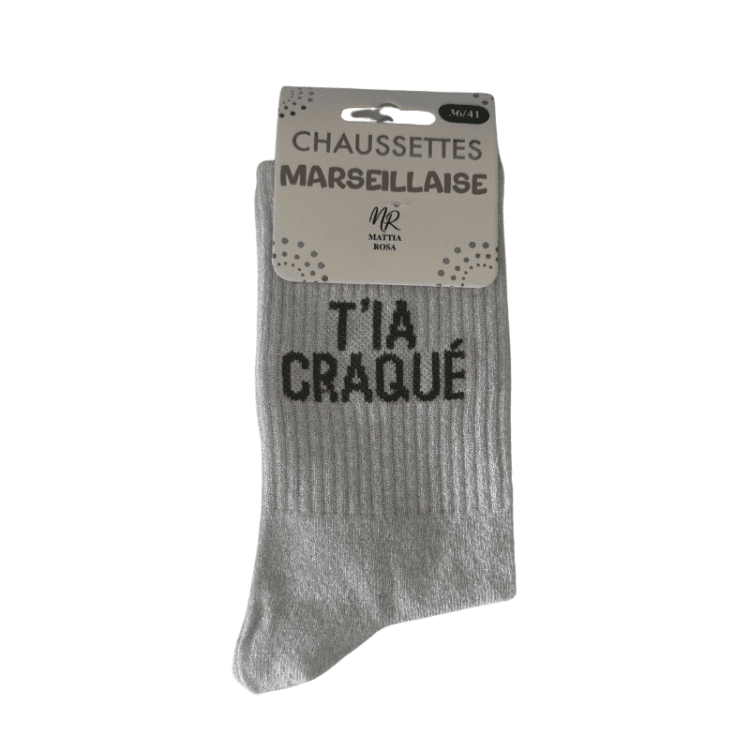 Chaussettes à paillettes t'ia craqué