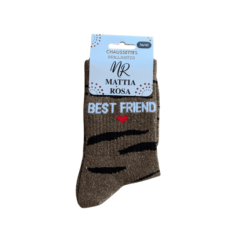 Chaussettes sauvage Best Friend ❤️