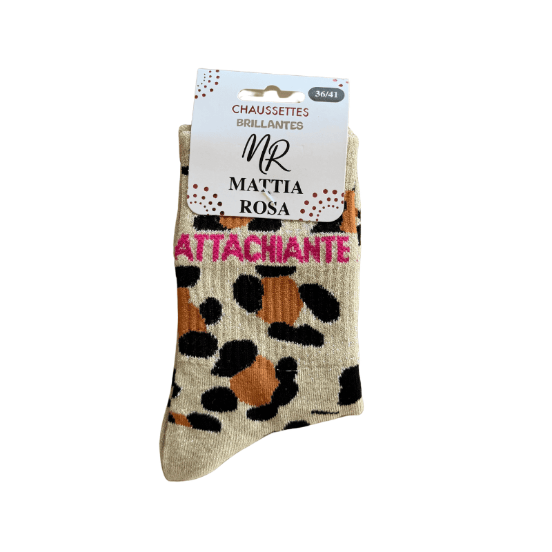 Chaussettes sauvage attachiante