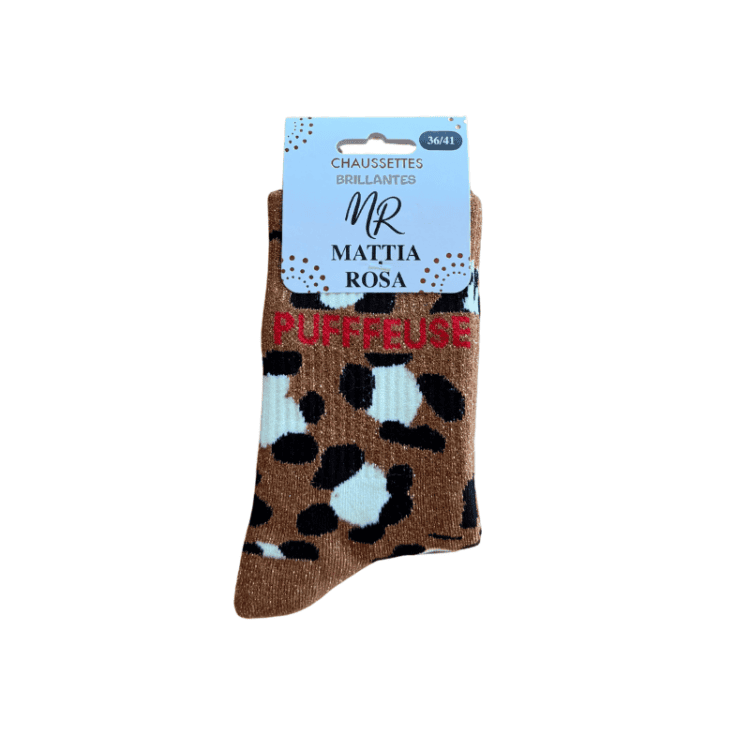 Chaussettes sauvage puffeuse