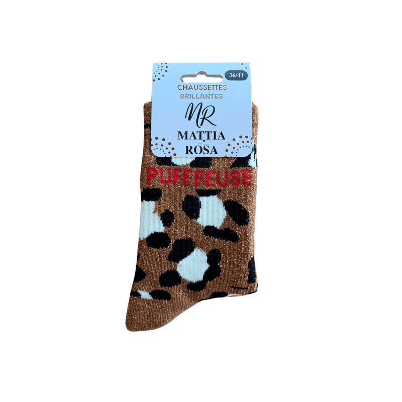 Chaussettes sauvage puffeuse