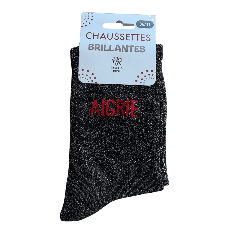 Chaussettes sauvage aigrie