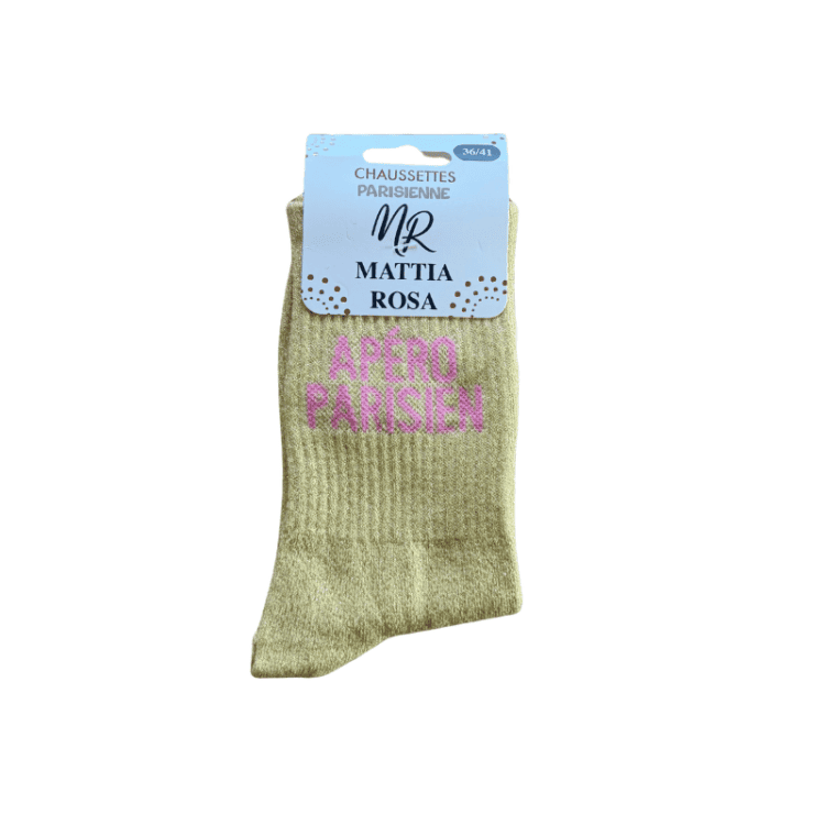 Chaussettes parisienne Apéro Parisien