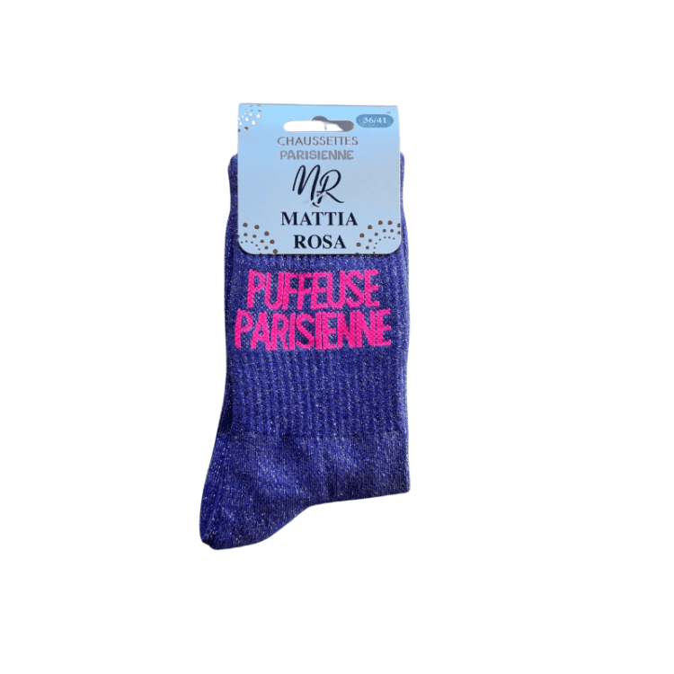 Chaussettes parisienne Puffeuse Parisienne