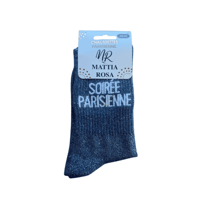 Chaussettes parisienne Soirée parisienne