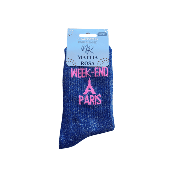 Chaussettes parisienne Week-end a paris